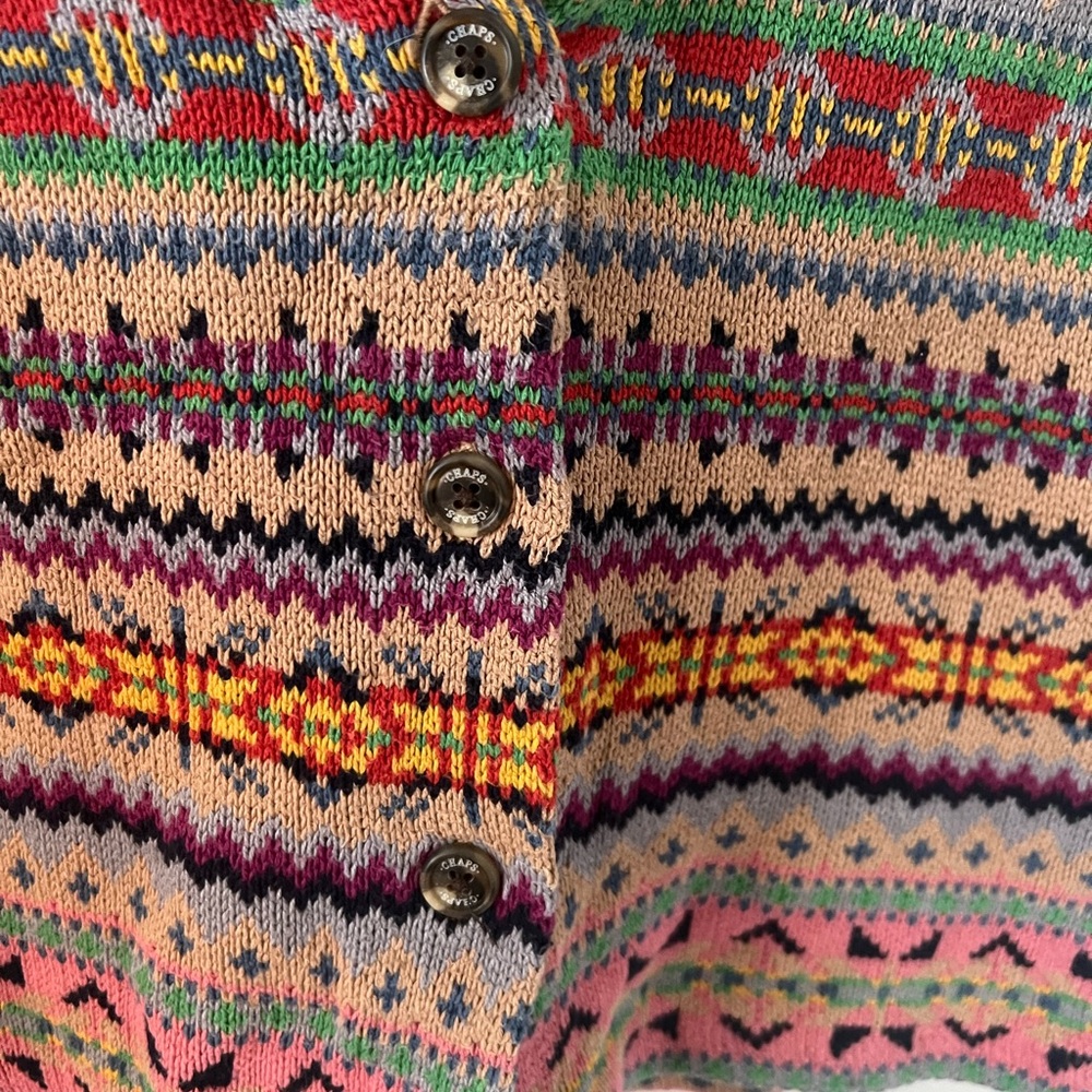 Chaps Sweater Vest - Picture 4 of 4